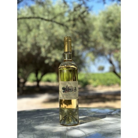Tradition : Muscat de Frontignan (vin doux naturel) AOC Muscat de Frontignan du Château de La Peyrade, à Frontignan
