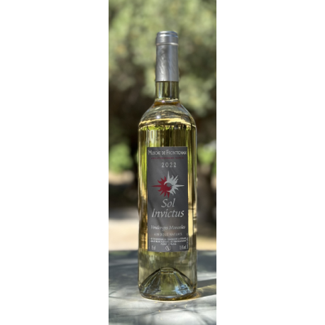 Sol Invictus : Muscat de Frontignan (vin doux naturel) AOC Muscat de Frontignan du Château de La Peyrade, à Frontignan