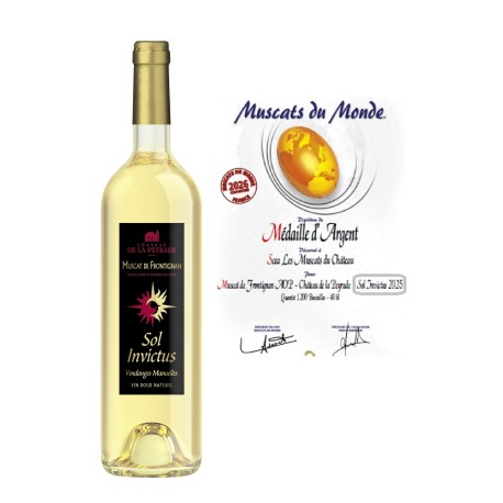 Sol Invictus : AOC Muscat de Frontignan (vin doux naturel) 